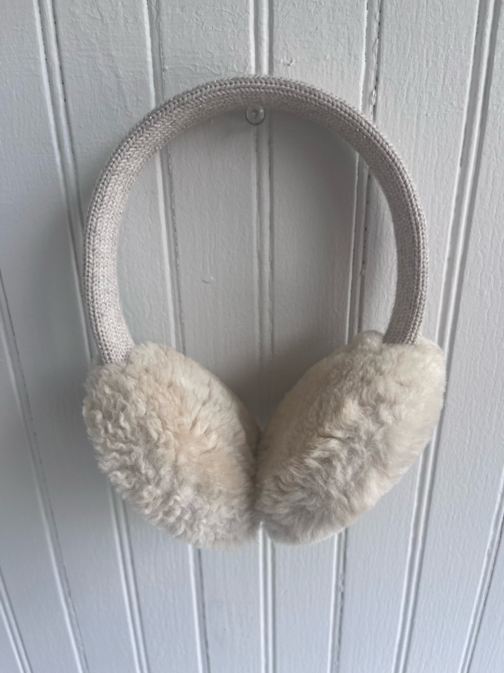 UGG Cream Earmuffs
